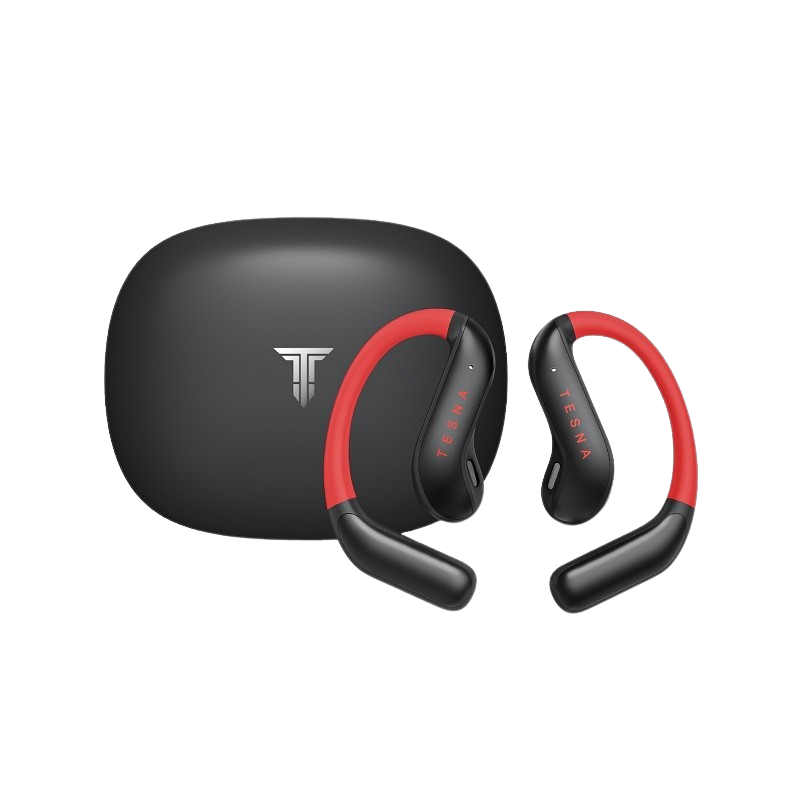 TESNA Ola 1 OWS Open Sport Bluetooth Earphones (Midnight Black)
