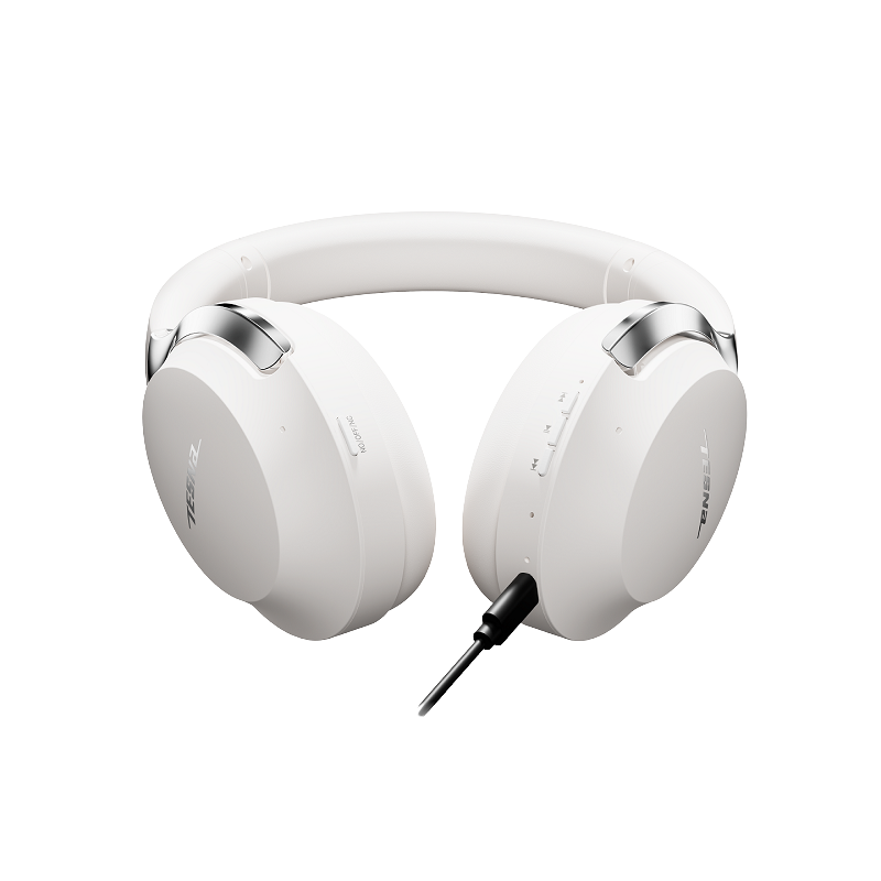 TESNA Ultra Wireless Headphones in White SA