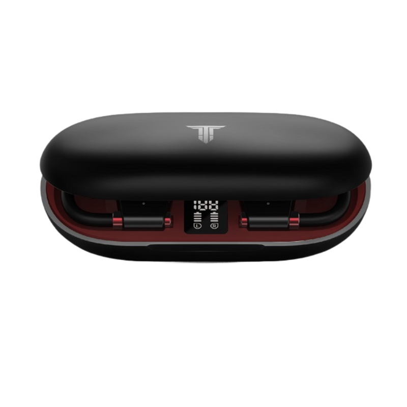 TESNA GOG100 OWS Open Sport Bluetooth Earphones (Bordeaux Red Bicolor)