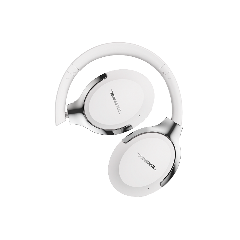 TESNA Ultra Wireless Headphones in White SA