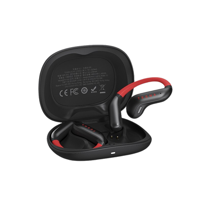 TESNA Ola 1 OWS Open Sport Bluetooth Earphones (Midnight Black)