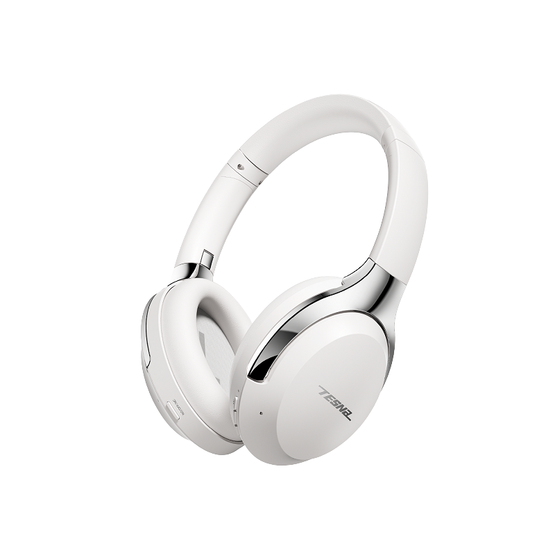 TESNA Ultra Wireless Headphones in White SA