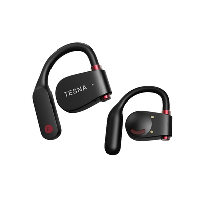 TESNA GOG100 OWS Open Sport Bluetooth Earphones (Bordeaux Red Bicolor)