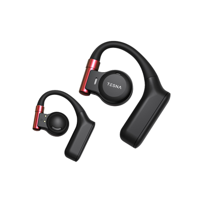 TESNA GOJ05 OWS Open Sport Bluetooth Earphones (Bordeaux Red Bicolor)